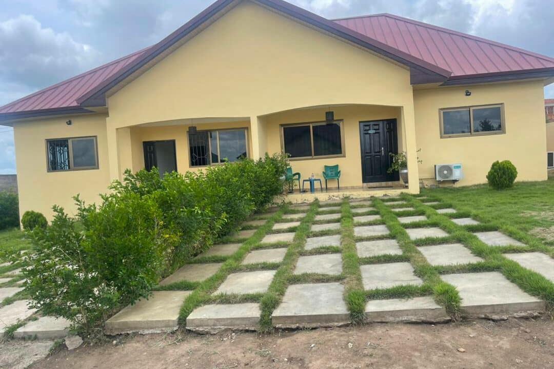 Two-Bedroom Detached Houses For Sale in a Gated Community at Millennium City, Kasoa 01