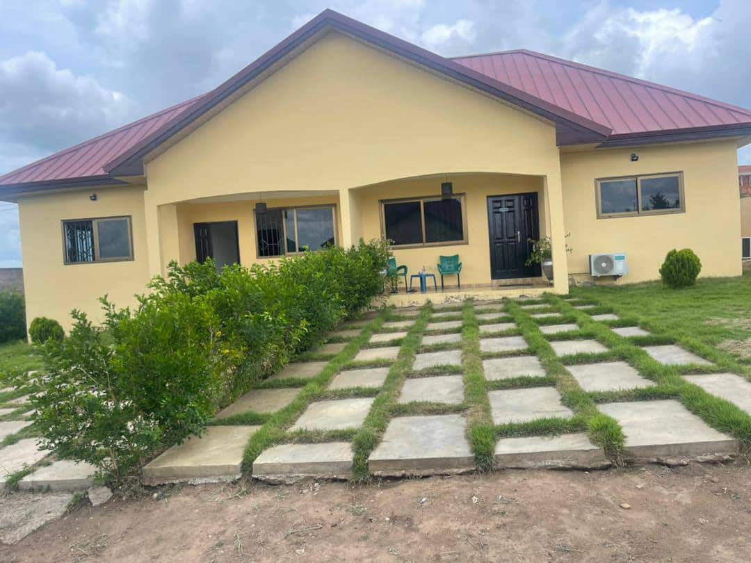 Two-Bedroom Detached Houses For Sale in a Gated Community at Millennium City, Kasoa